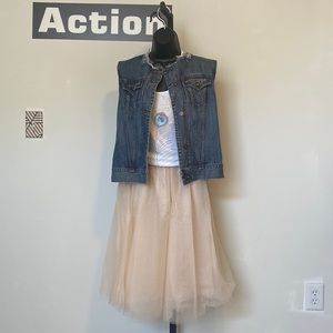 NWT WOMEN’S PRINCESS TUTU MIDI KNEE LENGTH SKIRT